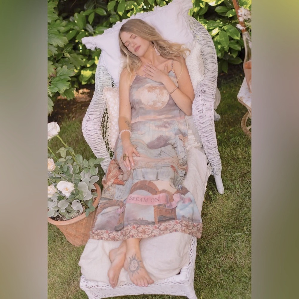 ⭐️Market of ⭐️ Imaginarium Boheme Long Dress with Moon - Picture 17 of 17
